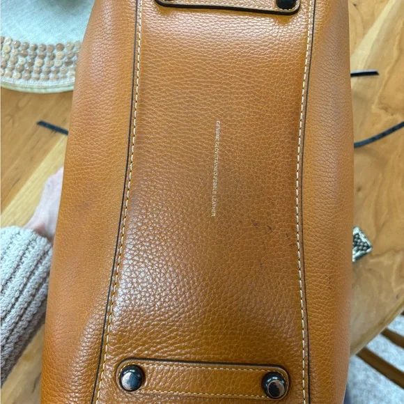 Coach rogue 1941 exotic butterscotch tan purse handbag satchel leather fair - Picture 8 of 15